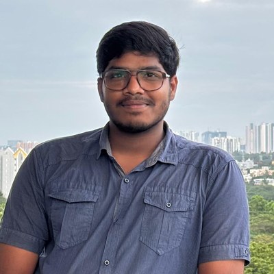 Portrait of Sreeram M.V.