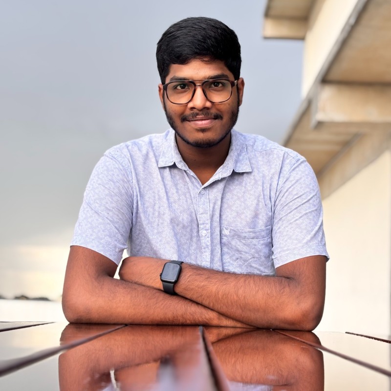 Portrait of Sreeram M.V.